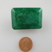 Großer geschliffener Smaragd - rechteckig facettiert, ca.34x24x19cm, 153 ct., | 153ct Emerald Gems
