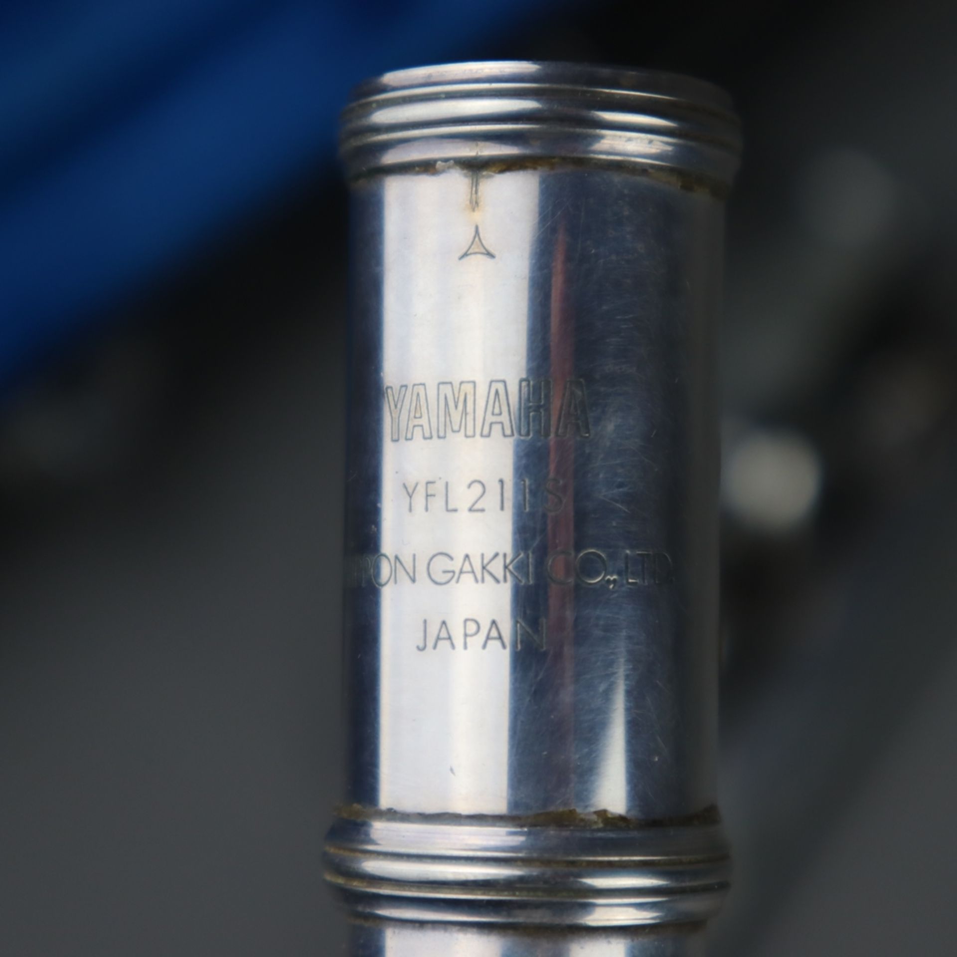 Querflöte - Yamaha YFL 211S, Japan, Nr.127677, Neusilber, Kopf-, Mittel- und Fußstück sowie Putzsta - Image 7 of 9