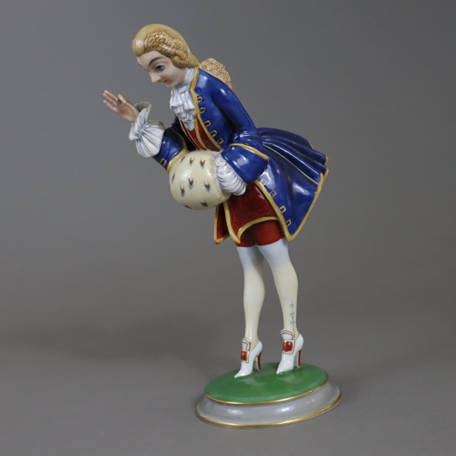 Porzellanfigur "Galanter Herr" - Rosenthal, Selb-Bavaria, Entw.: Pellar, Hanns (Wien 1886-1971 ebd.