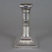 Leuchter im klassizistischem Stil - 925er Silber, Florenz, Italien, nach 1968, Punzen: Stern 323 FI