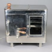 Medizinisches Gerät - wohl Sterilisator, Metall/Glas/Holz, elektrifiziert, Funktion nicht geprüft,