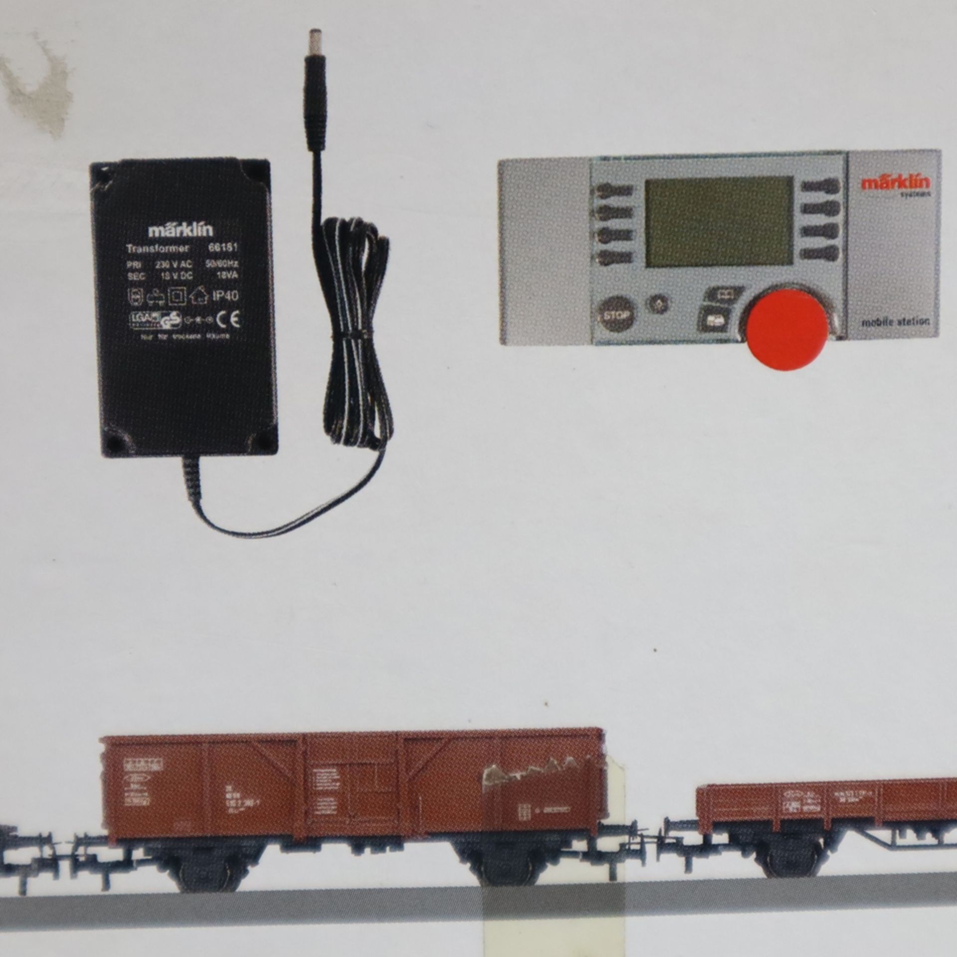 Märklin digital H0 29530 Startpackung - mit Tenderlokomotive DB BN 86 132 und fünf Güterwagen, Tran - Image 20 of 24