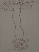 Matisse, Henri (1869-1954) - "L'arbre", Original Lithografie aus dem Mappenwerk "Florilège des Amou