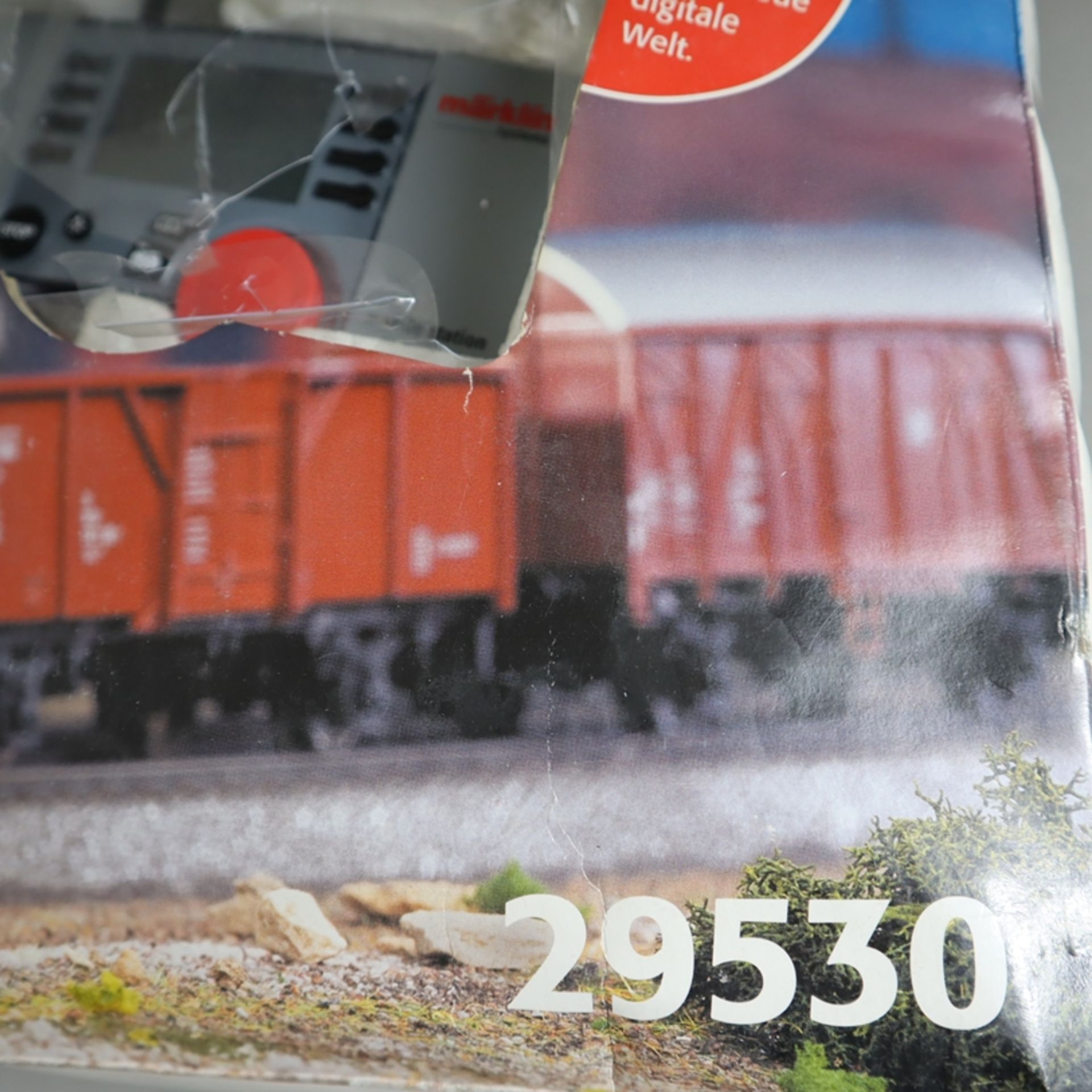 Märklin digital H0 29530 Startpackung - mit Tenderlokomotive DB BN 86 132 und fünf Güterwagen, Tran - Image 3 of 24