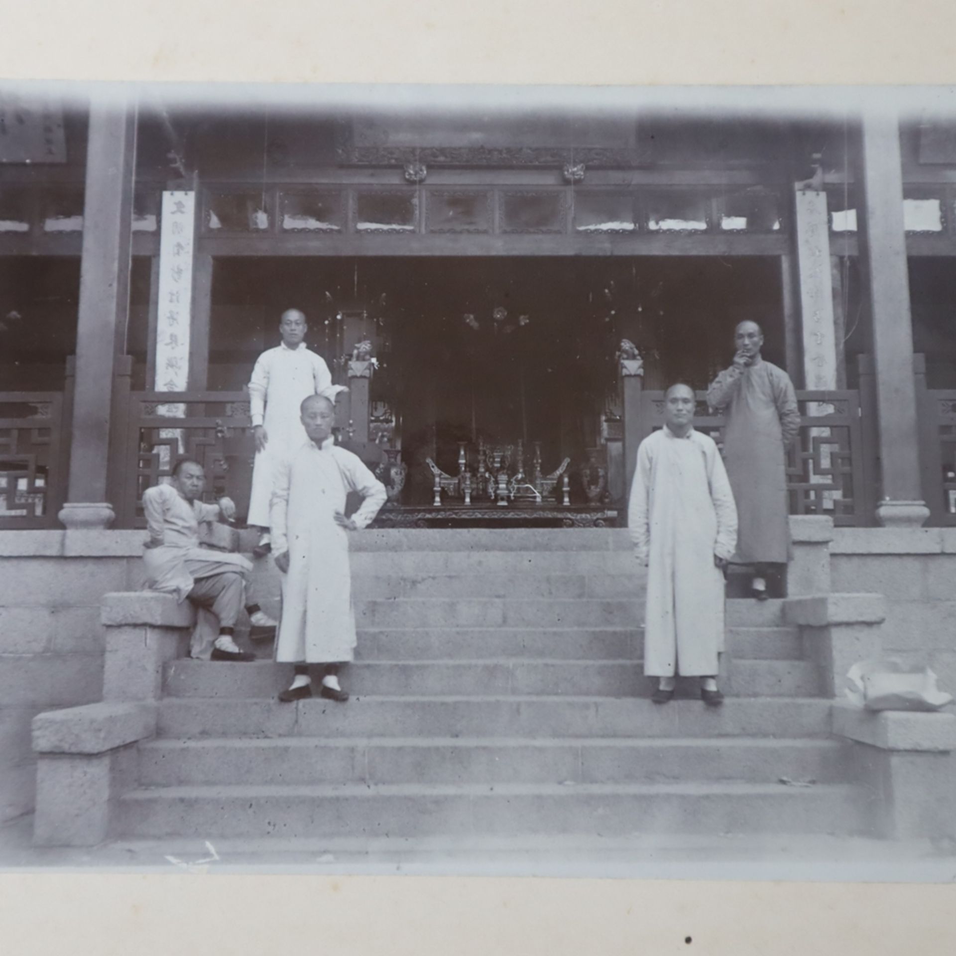 Fotoalbum Ostasiengeschwader - um 1910, aus dem Umfeld der Besatzung eines Schiffes der Kaiserliche - Image 9 of 19