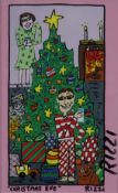 Rizzi, James (1950-New York-2011, US-amerikanischer Künstler und Maler der Pop Art) - "Christmas Ev
