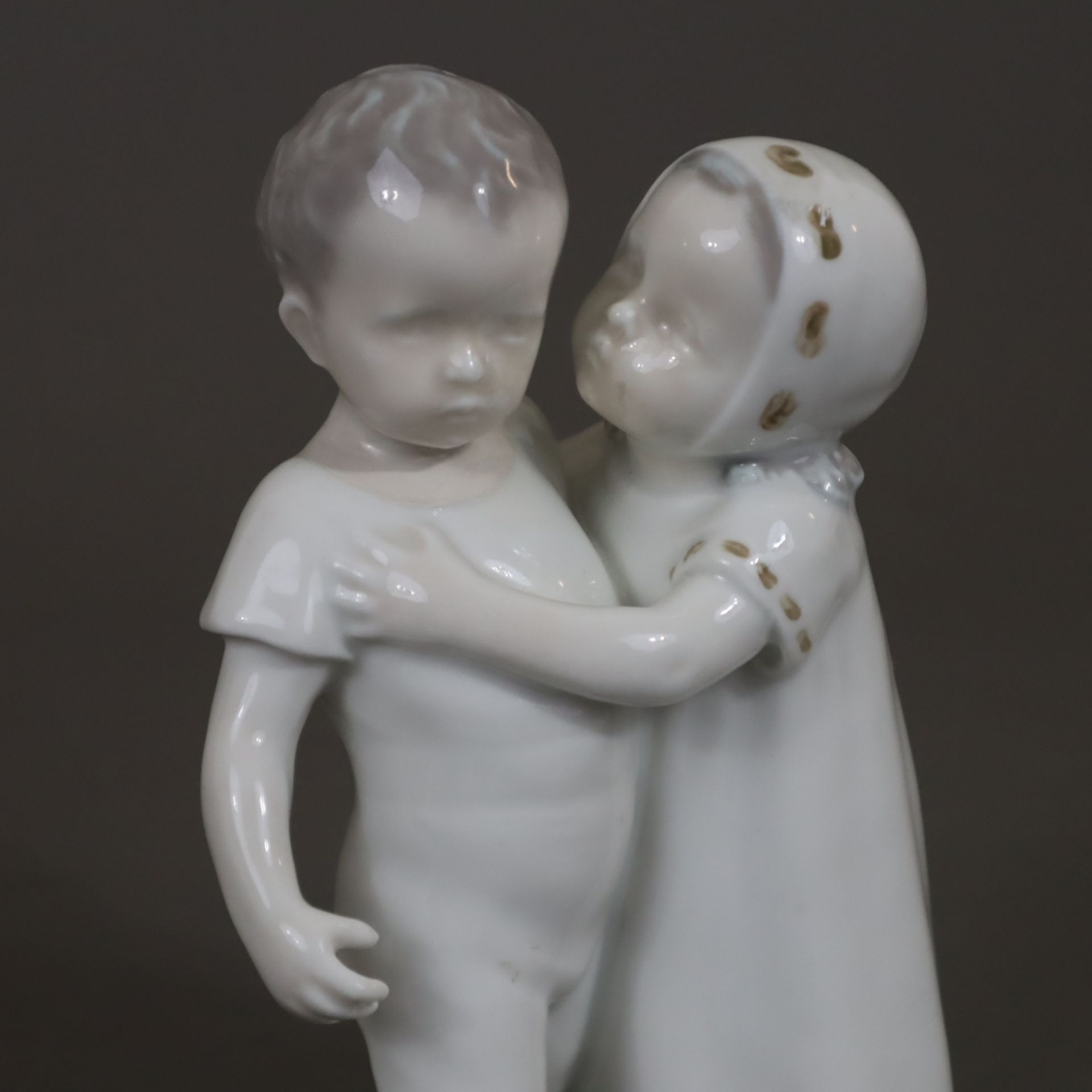 Kinderpaar "Verschmähte Liebe" - Bing& Gröndahl, 20. Jh., Entwurf von Ingeborg Plockross-Irminger, - Image 3 of 7