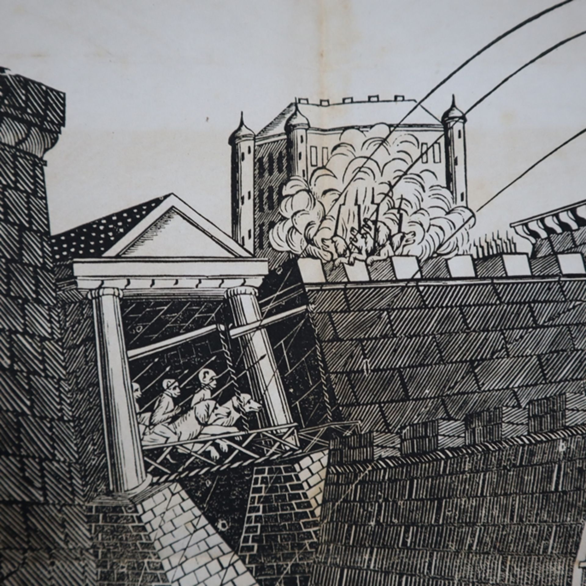 Uhlman - "Die Erstürmung der Festung Ratomirum", Programm des Affen-Theaters von Heinrich Schreiner - Bild 5 aus 10