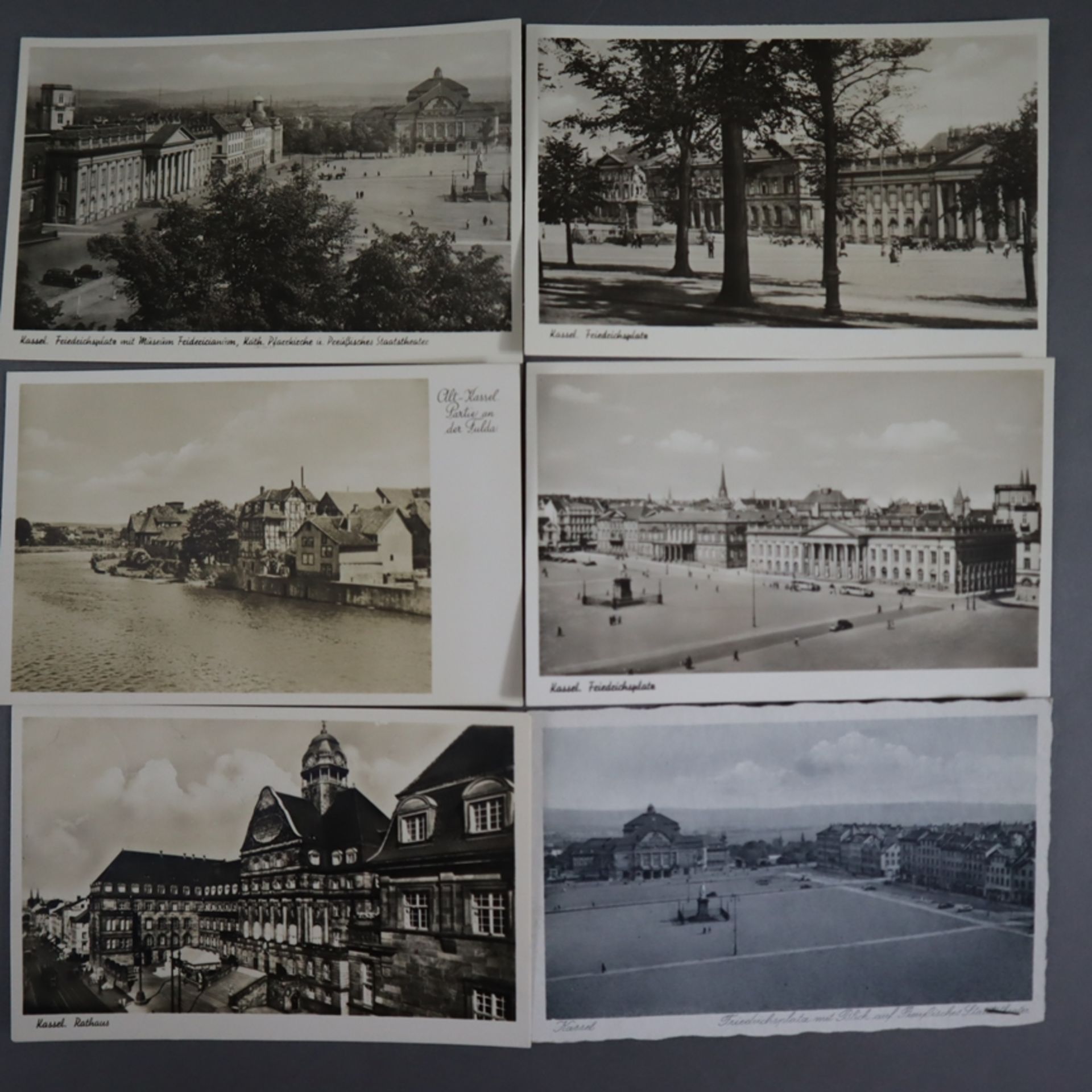 Sammlung Kassel-Ansichten - über 180 Fotopostkarten von Kassel, überwiegend aus der Serie "Alt-Kass - Bild 3 aus 4