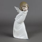 Porzellanfigur "Stupsnasiger Engel / Angel Farolero" - Lladro, Spanien, Entwurf von Salvador Debon,