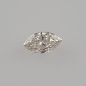 Natürlicher Diamant - lose, fancy cut, ca. 0,70 ct, Farbe: H, Reinheit: SI