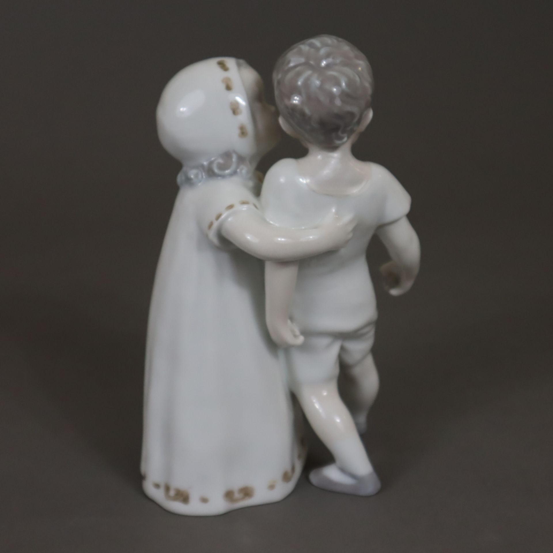 Kinderpaar "Verschmähte Liebe" - Bing& Gröndahl, 20. Jh., Entwurf: Ingeborg Plockross-Irminger (187 - Image 2 of 7