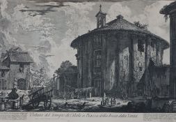 Piranesi, Giovanni Battista (1720 Mogliano - 1778 Rom, nach) - «Veduta del Tempio di Cibele a Piazz