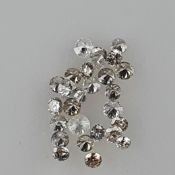 Konvolut natürliche Diamanten - 27 Stück, lose, zusammen ca. 2,31 ct, Farbe: H, Reinheit: SI bis P1