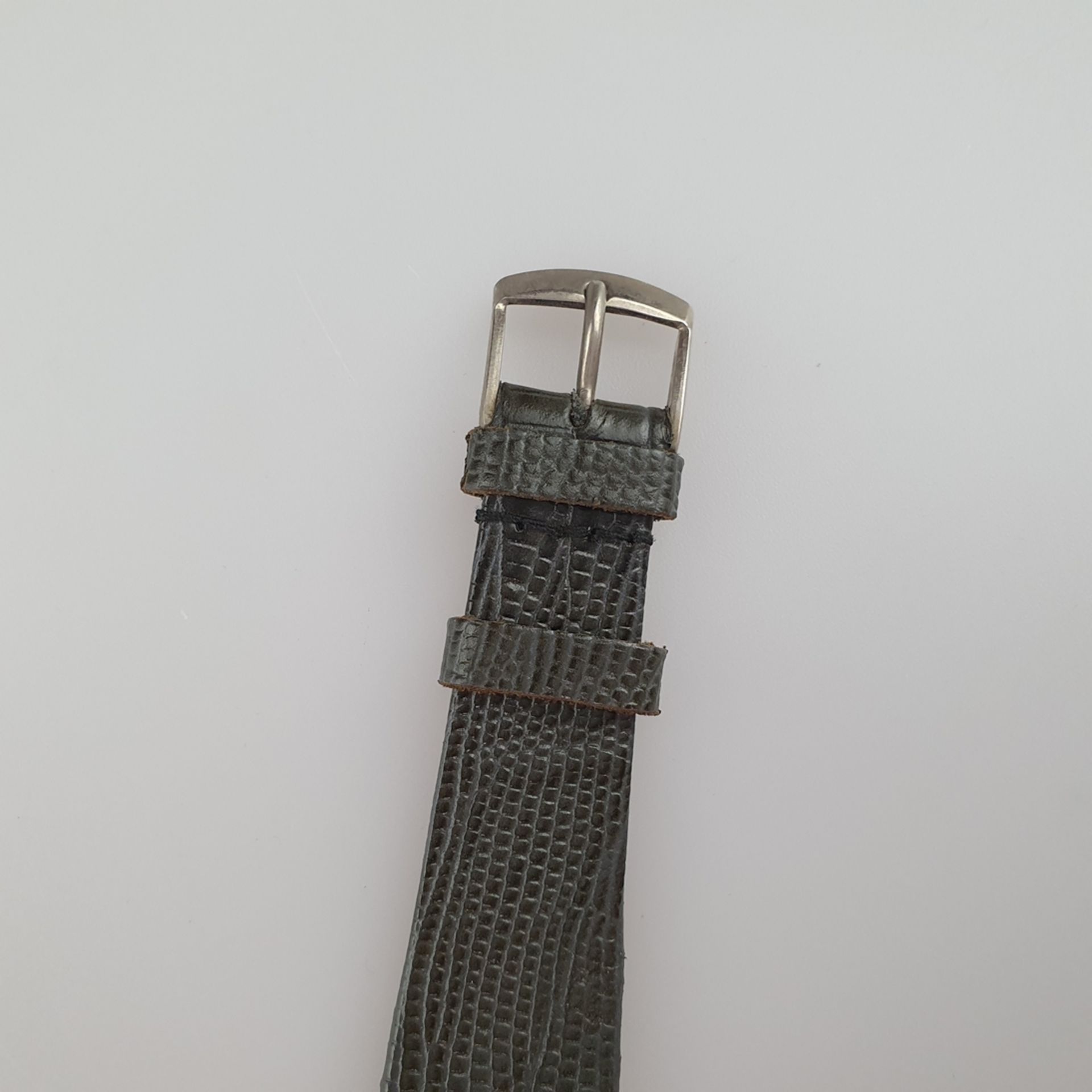 Armbanduhr - Charles Schwartz & Son, Schweiz, 14K Gelbgoldgehäuse, Handaufzug, metallfarbenes Ziffe - Image 3 of 5