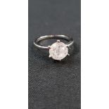 2CT DIAMOND SINGLE STONE RING