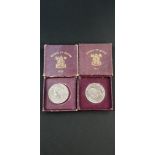 2 X 1951 PROOF COINS CASED