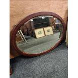 OVAL INLAID MIRROR