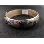 ASIAN SILVER BANGLE