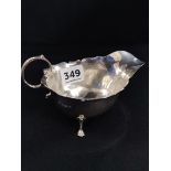 SILVER SAUCE BOAT - SHEFFIELD 1914/15 66g