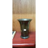 DANISH BRONZE BEAKER 6.5' HIGH