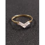 9CT GOLD DRESS RING