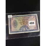 NATIONAL COMMERCE BANK OF SCOTLAND £5 BANK NOTE