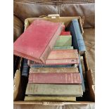 BOX OF OLD BOOKS