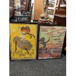 2 OLD FRENCH POSTERS