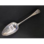 IRISH SILVER SERVING SPOON 10' LENGTH DUBLIN 1811 BY M.WEST 78g