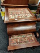 VICTORIAN COMMODE/BED STEPS