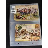 SET OF THE BATTLE OF THE FLAGS CARDS