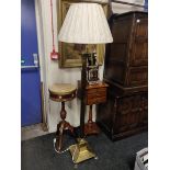 BRASS STANDARD LAMP