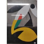 FELIX ANAUT - ACRYLIC - PAJARO AMARILLO - 34.5'X24'