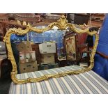 GILT FRAMED MIRROR