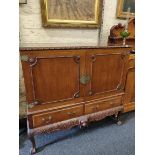 VICTORIAN MAHOGANY VESTMENT CHEST WITH CHURCH OF IRELAND CONNECTIONS