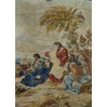 MARY GRANGER - 1861 VICTORIAN TAPESTRY - 26 X 19.5