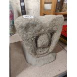 ANTIQUE CELTIC STONE HEAD