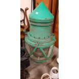 LARGE VINTAGE SHIPS LIGHT (GREEN)