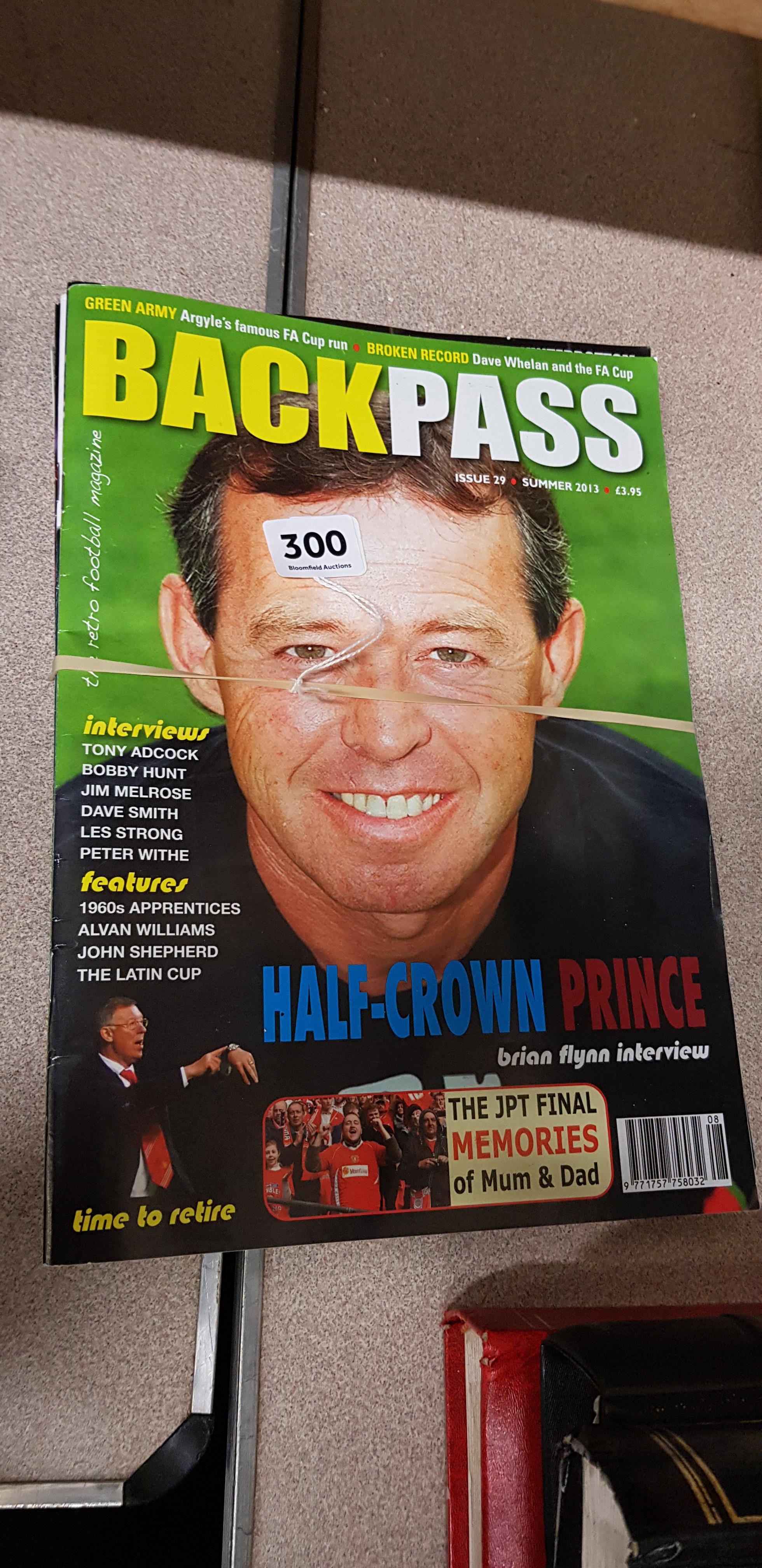 10 BACK PASS MAGAZINES