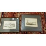 2 ANTIQUE PRINTS