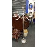 LARGE 5FT FLOOR STANDING CANDLEABRA