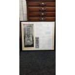 FRAMED WW2 BATTLE OF BRITAIN LARNE INTEREST