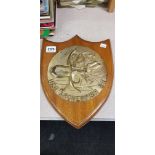 FRAMED USS ARCHERFISH BRONZE PLAQUE