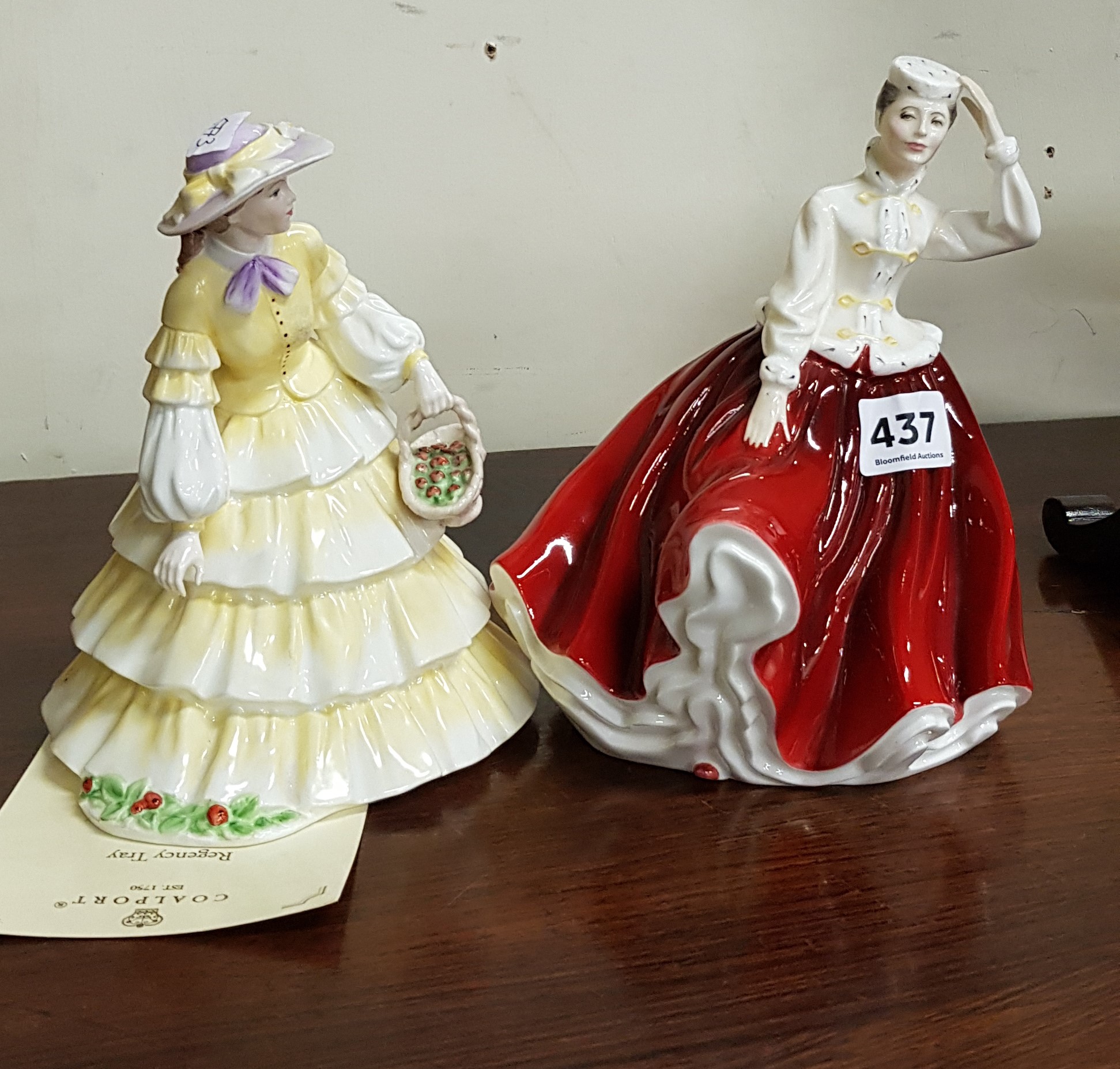 2 COALPORT FIGURES