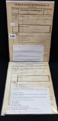 2 SCARCE AND INTERESTING DOCUMENTS WITH FULL DETAILS WW2