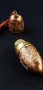 THIMBLE AND THREAD CASE