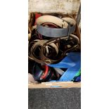 BOX OF DESIGNER AND OTHER BELTS