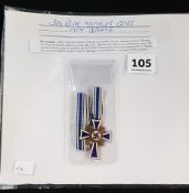 THIRD REICH MOTHERS CROSS WITH DETAILS