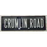 ORIGINAL LINEN BACKED TRAM - CRUMLIN ROAD